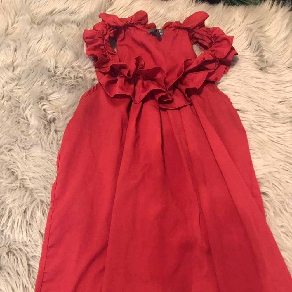 Red orange top